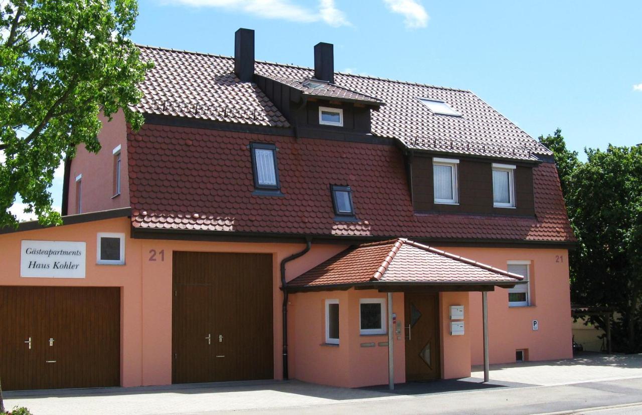 Gaesteapartments Haus Kohler Abstatt Eksteriør bilde